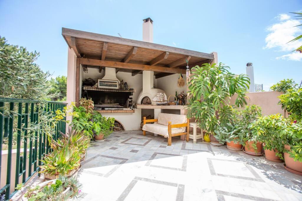 Villa Marilena Lagonisi Kalivia Thorikou Dış mekan fotoğraf